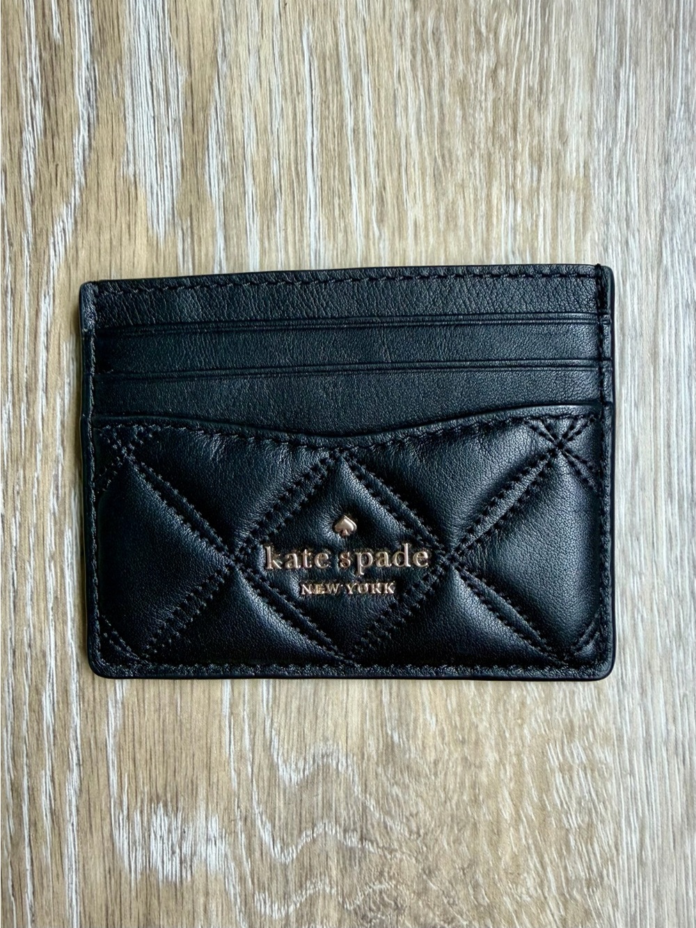 Kate Spade Quilted Slim Card Holder